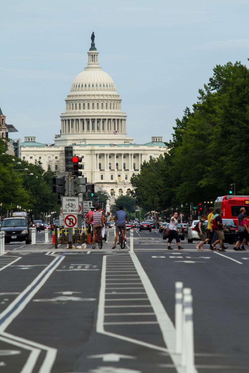 “Man Arrested Near U.S. Capitol After Driving From California With a Guillotine in His Truckbed”