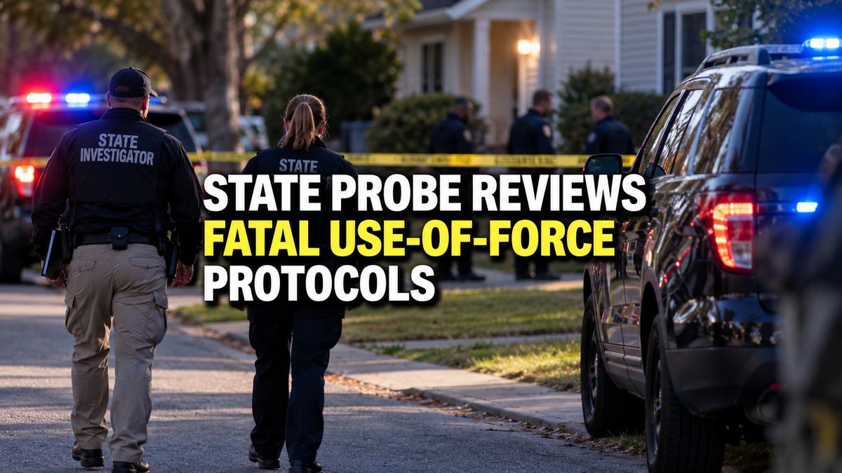 Fatal Gunfire During Compliance Check Sparks Use-of-Force Review
