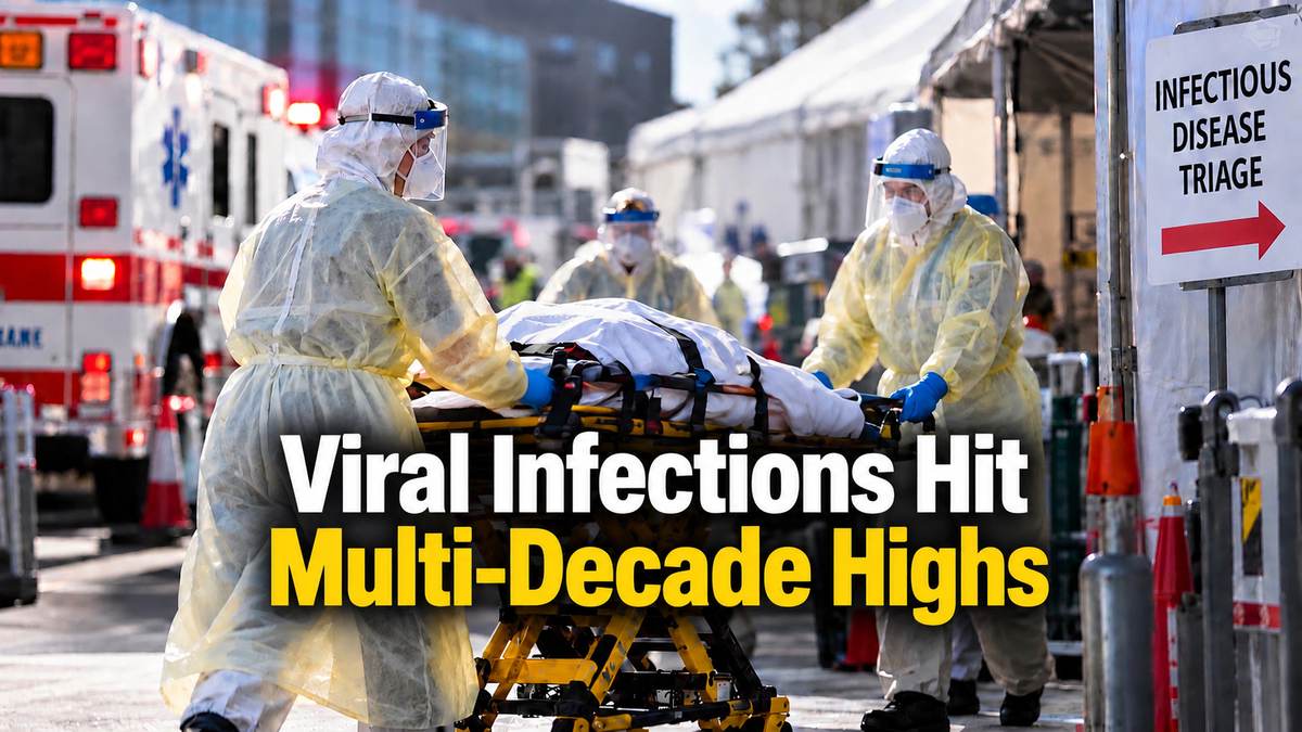 Viral Infections Hit Multi-Decade High as Health Authorities Respond